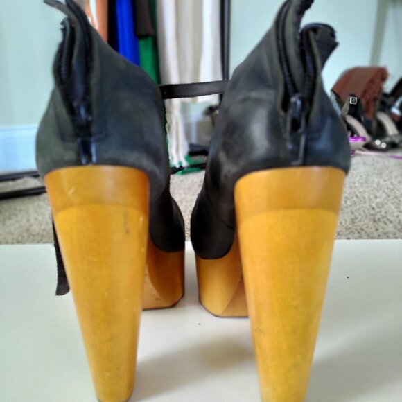 Disco Heeled Platforms Shoes - Picture 5 of 7